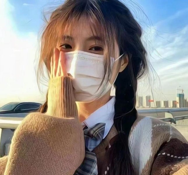 这个保安有点彪2